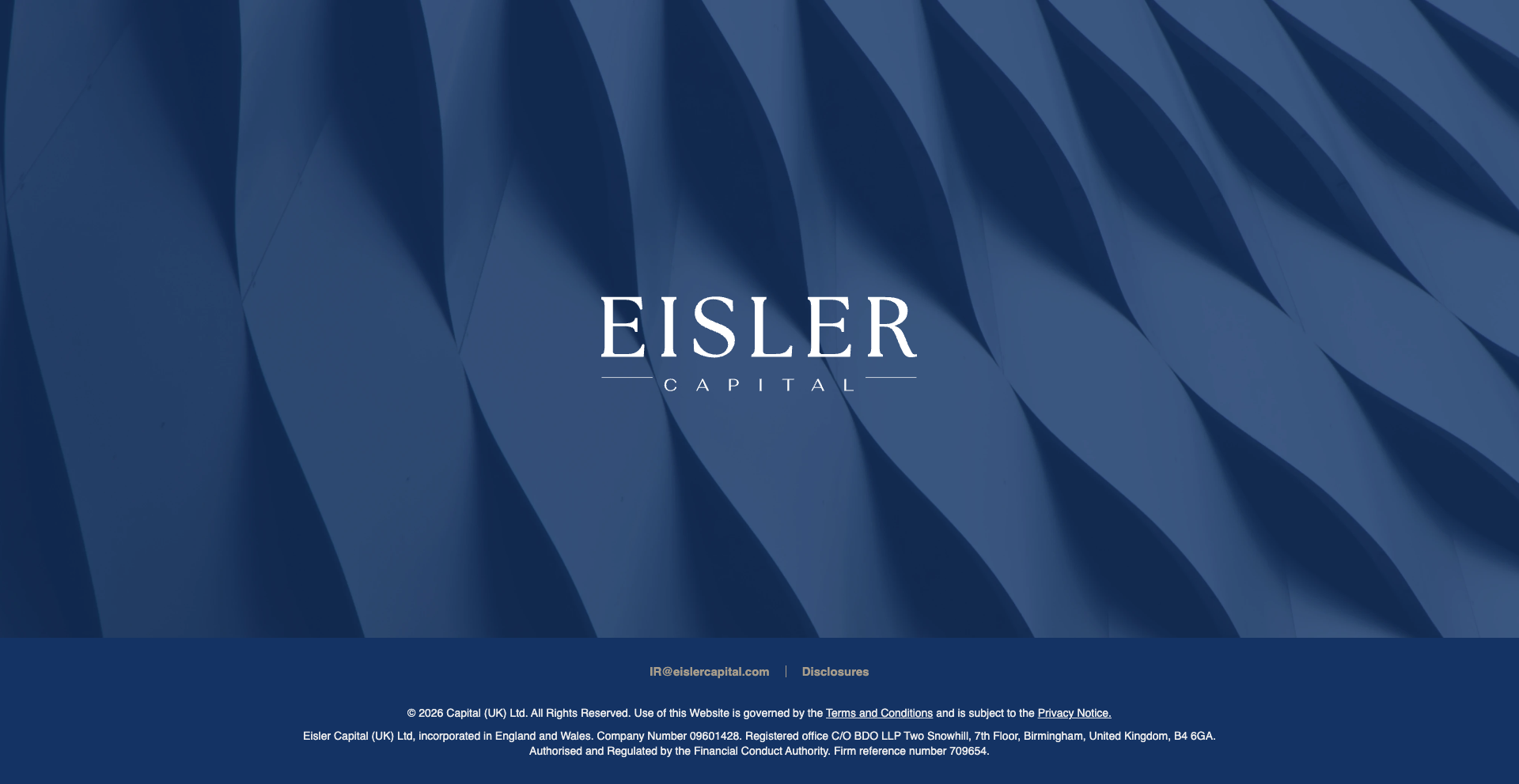 Eisler Capital screenshot